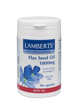 Flax Seed Oil Omega 3 1000mg Capsules